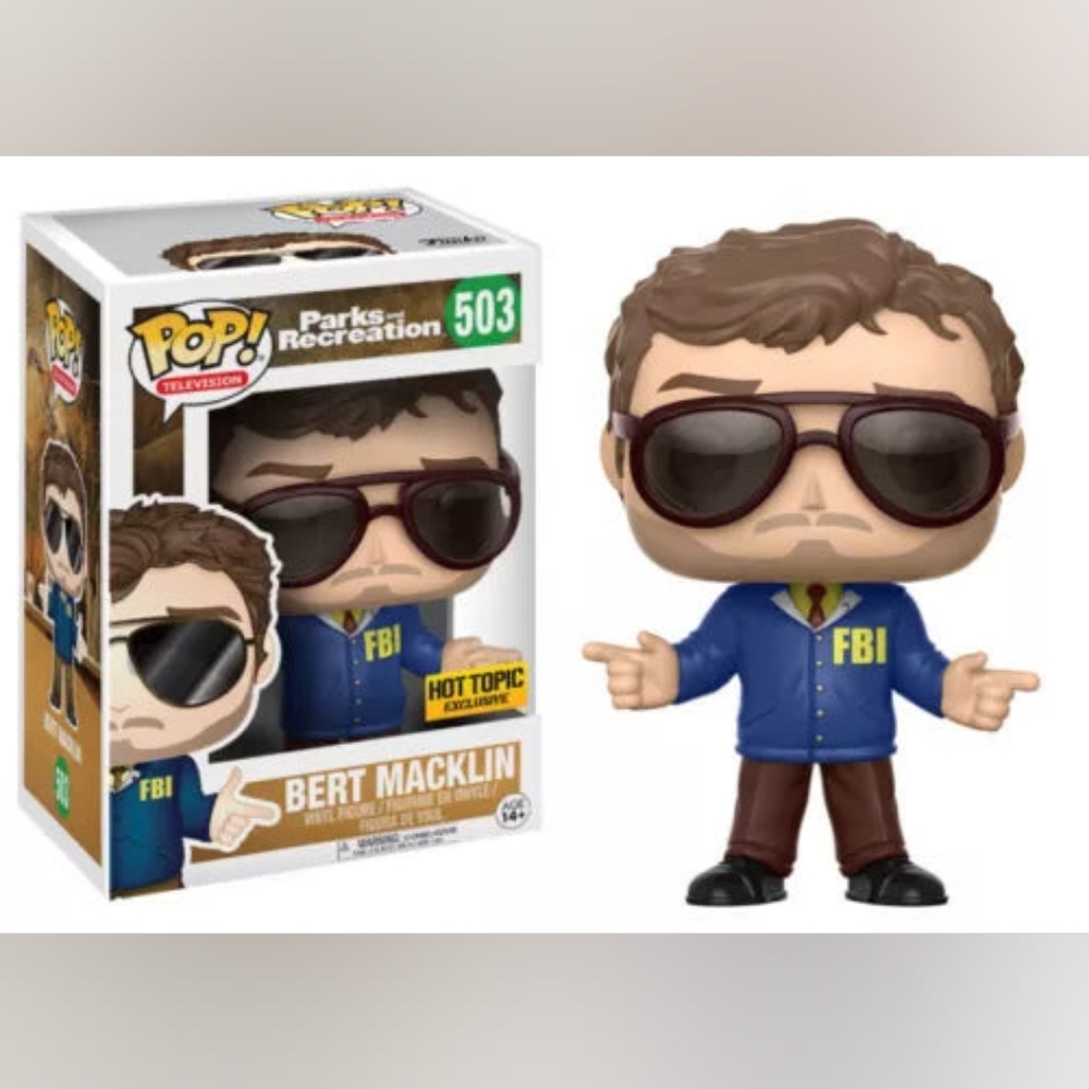 Parks & Recreation Bert Macklin Funko